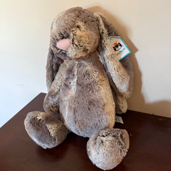 Jellycat Bashful Woodland Bunny – Large 14″ Plush – NWT - Picture 3 of 3